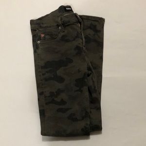 Hudson skinny camo jeans